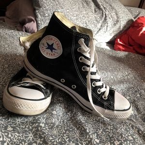 High top black converse